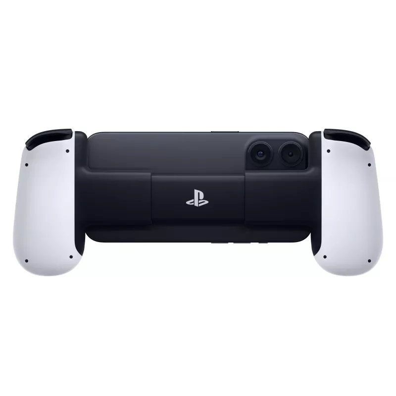 Žaidimų pultas Backbone One iPhone PlayStation Edition Baltas – Laidinis valdiklis su Lightning jungtimi, skirtas iPhone, PC, PlayStation, Xbox