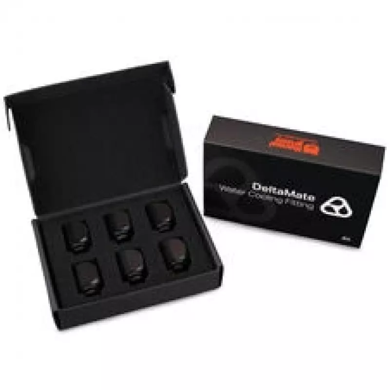Terminis adapterių rinkinys Thermalright DeltaMate Rotary 90° Black (6 vnt.) TG-DM-FIT-6003