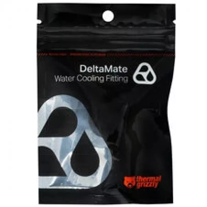 Thermal Grizzly DeltaMate Extender MM7R – vandens aušinimo jungtis, matinis nikelis, 1 vnt. (TG-DM-FIT-0211)