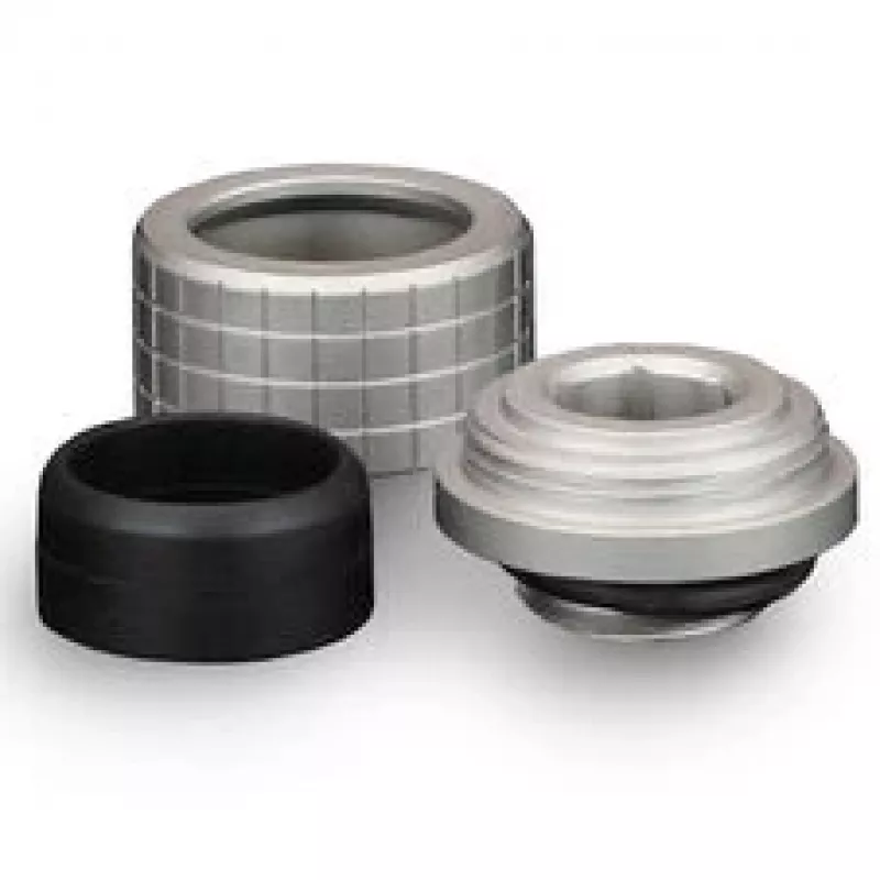 Thermal Grizzly DeltaMate Fitting HT14, žalvarinė G1/4 jungtis, nikeliuota, 6 vnt. (TG-DM-FIT-6214)
