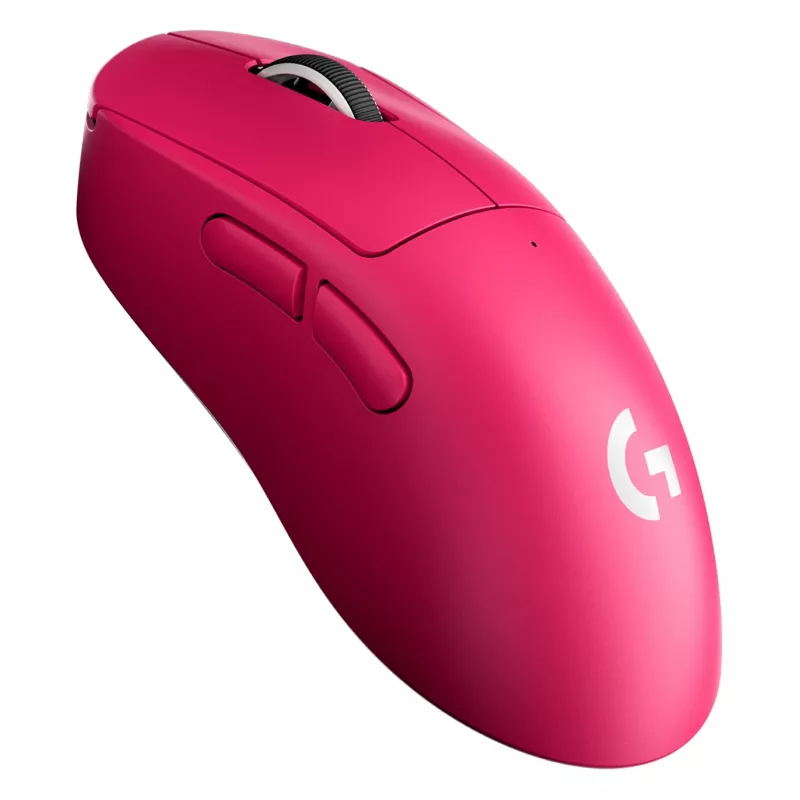 Belaidė pelė Logitech G 910-007374 dešinei rankai RF 44 000 DPI 1 ms 5 mygtukai violetinė