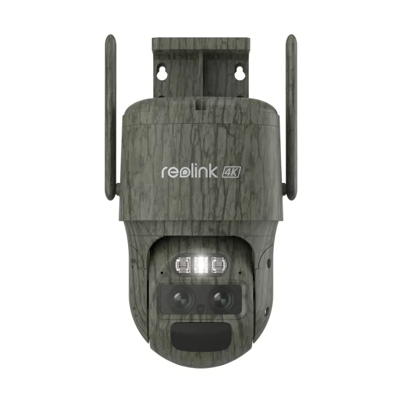 Reolink TrackMix Series G770 su saulės baterija 2 4G LTE dviejų objektyvų akumuliatorinė apsaugos kamera