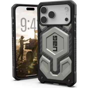 UAG Urban Armor Gear Monarch Pro MagSafe Dėklas | Apple iPhone 17 Pro Max | titano spalva | 114514113636