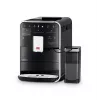 Espresso kavos aparatas MELITTA Barista Smart TS – 1,8 L vandens bakas, dvigubas snapelis, TFT ekranas, priima maltą kavą, 1450 W, juodas