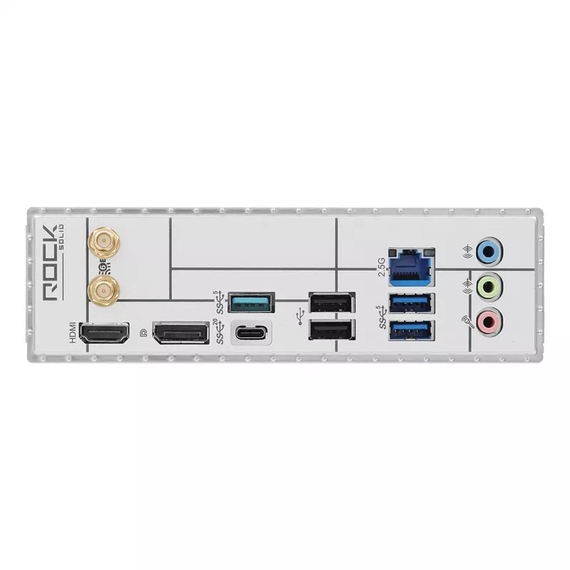 Motininė plokštė ASRock B860M Rock WiFi (mATX, Intel LGA 1851, DDR5, HDMI, DisplayPort)
