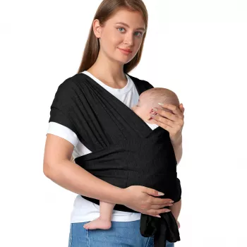 Momcozy kūdikio nešynė juoda