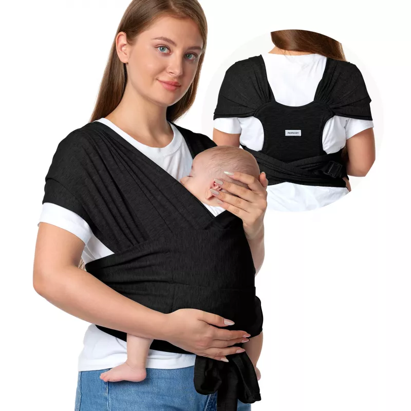 Momcozy kūdikio nešynė juoda