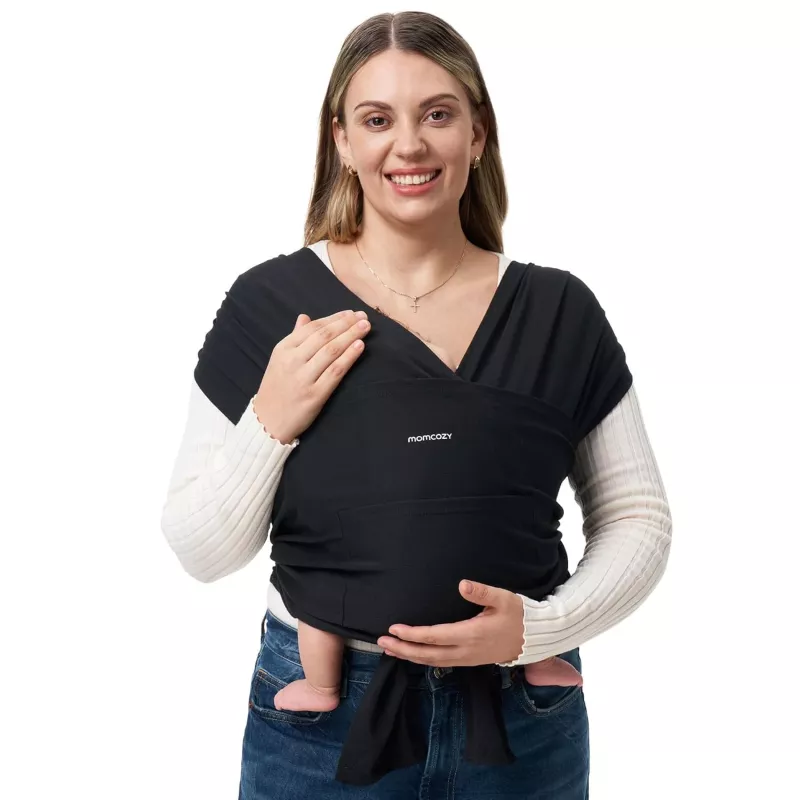 Momcozy kūdikio nešynė juoda