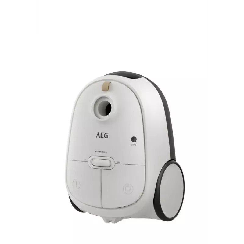 Cikloninis dulkių siurblys AEG AB61H6SW – 850 W, sausas valymas, 3,5 L dulkių maišelis, Allergy Plus filtras, baltas