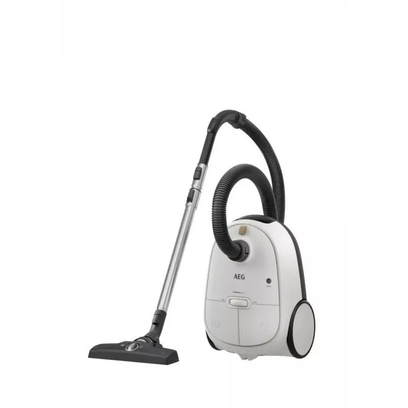Cikloninis dulkių siurblys AEG AB61H6SW – 850 W, sausas valymas, 3,5 L dulkių maišelis, Allergy Plus filtras, baltas
