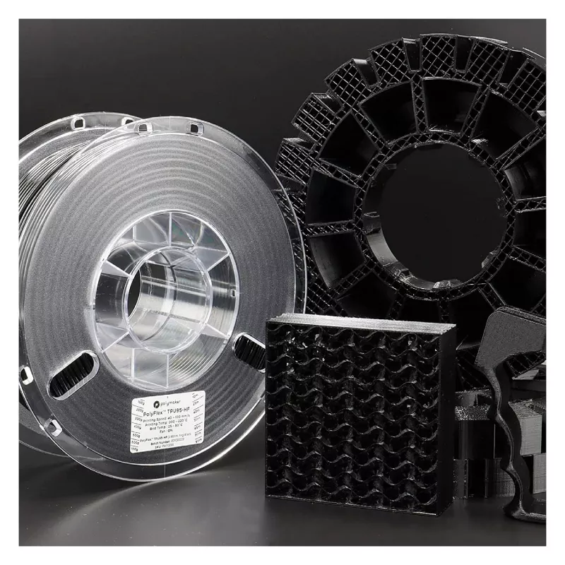 3D spausdinimo medžiaga Polymaker PD03001 juoda 1 kg 1,75 mm