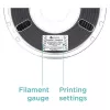 3D spausdinimo medžiaga Polymaker PD03001 juoda 1 kg 1,75 mm
