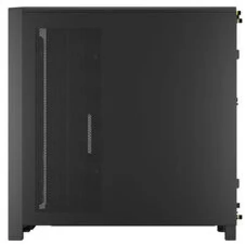 CORSAIR FRAME 4000D RS Wood Mid-Tower PC korpusas — juodas/riešutas