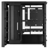 CORSAIR FRAME 4000D RS Wood Mid-Tower PC korpusas — juodas/riešutas