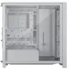 Kompiterio korpusas CORSAIR FRAME 4000D RS Wood White/Oak, Mid-Tower ATX, grūdintas stiklas