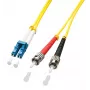 Lindy 5.0m OS2 LC - ST Duplex InfiniBa šviesolaidinis kabelis