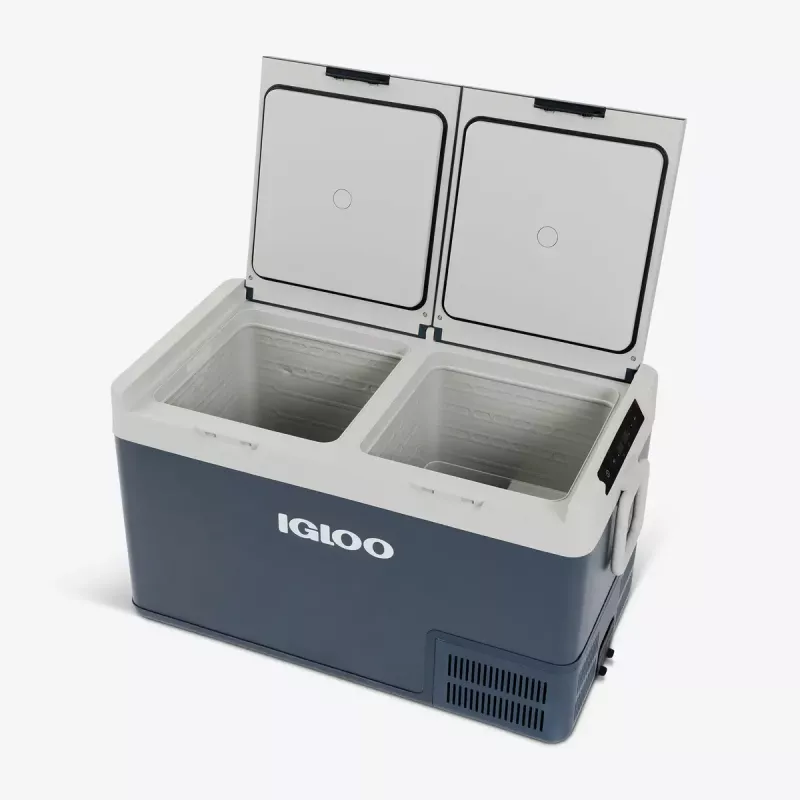 Šaldymo dėžė Igloo ICF 80DZ 83 L elektrinė (AC/DC, 100–240 V) Mėlyna/Pilka