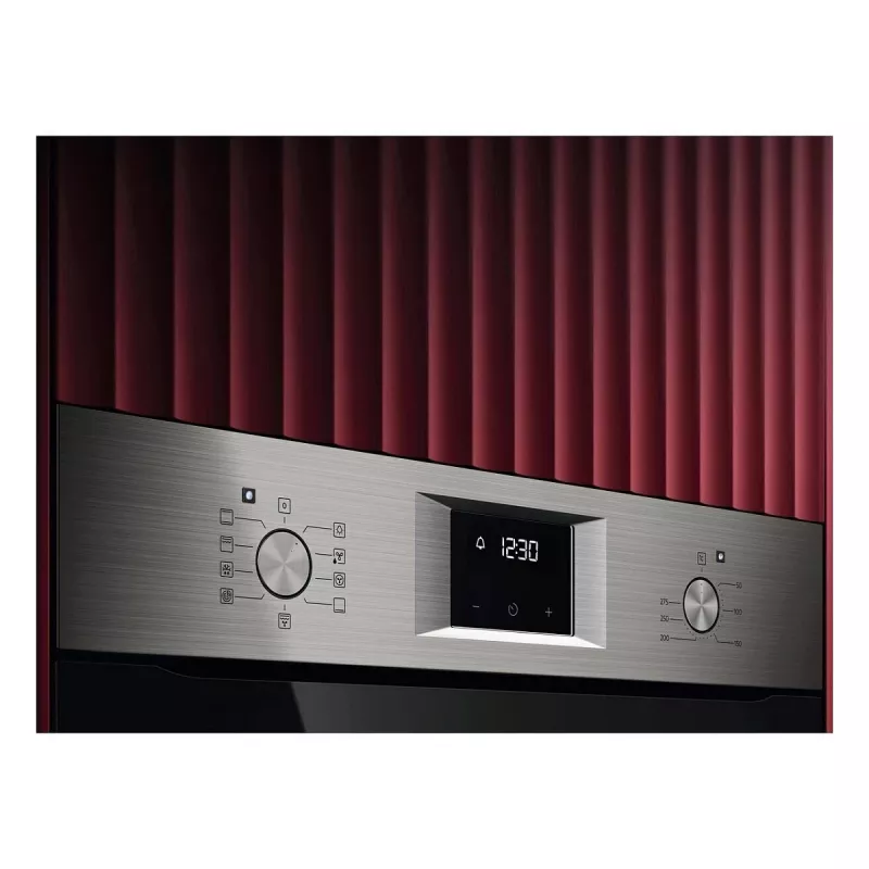 Įmontuojama elektrinė orkaitė AEG Series 5000 OU5AB20SM – 72 L, A+, nerūdijantis plienas/juoda, liečiamasis ir sukamas valdymas