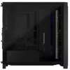 Corsair FRAME 4000X RS vidutinio bokšto korpusas juodas RGB ventiliatoriai 4x RS120 PWM