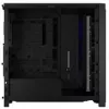 Corsair FRAME 4000X RS vidutinio bokšto korpusas juodas RGB ventiliatoriai 4x RS120 PWM