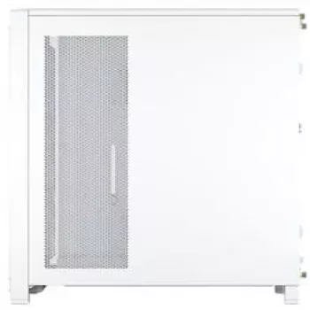 Corsair FRAME 4000X RS vidutinio bokšto kompiuterio korpusas, grūdintas stiklas, baltas