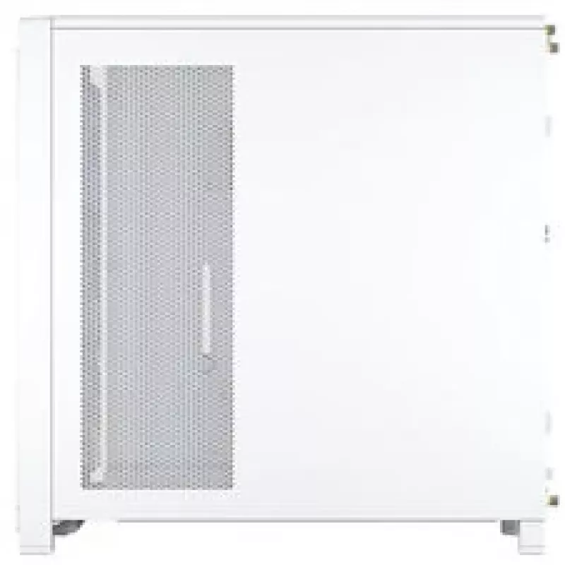 Corsair FRAME 4000X RS vidutinio bokšto kompiuterio korpusas, grūdintas stiklas, baltas