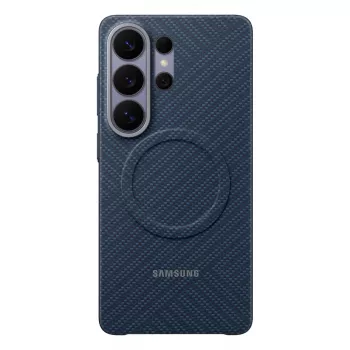 SAMSUNG anglies pluošto magnetinis dėklas, skirtas Galaxy S26 Ultra, tamsiai mėlynas (EF-KS948SCEGWW)