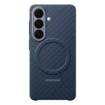 SAMSUNG anglies pluošto magnetinis dėklas, skirtas Galaxy S26, tamsiai mėlynas (EF-KS942SCEGWW)