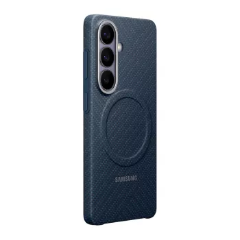 SAMSUNG anglies pluošto magnetinis dėklas, skirtas Galaxy S26, tamsiai mėlynas (EF-KS942SCEGWW)