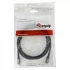 EQUIP USB4 Gen 2x2 C–C laidas 3,0 m, PD 100 W, 4K/60 Hz, 20 Gbps, juodas