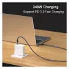 EQUIP USB4 Gen 2x2 C–C laidas 3,0 m, PD 100 W, 4K/60 Hz, 20 Gbps, juodas