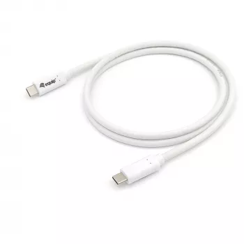 EQUIP USB 3.2 Gen 1 USB-C į USB-C laidas 0,5 m PD 60W 5Gbps baltas