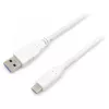 USB 3.2 Gen 1 C į A laidas EQUIP 0,5 m 5 Gbps Baltas (USB-C į USB-A, nikeliuoti kontaktai)