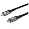 USB4 Gen3x2 C–C laidas EQUIP 128380, 0,5 m, PD 3.1 240 W, 40 Gbps, 8K/60 Hz, juodas
