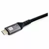 USB4 Gen3x2 C–C laidas EQUIP 128380, 0,5 m, PD 3.1 240 W, 40 Gbps, 8K/60 Hz, juodas