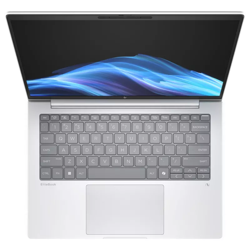 HP EliteBook 8 G1i 14 colių Next Gen AI nešiojamas kompiuteris Core Ultra 7 258V 32GB 1TB SSD QWERTZ DE