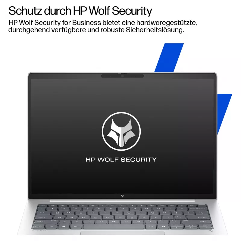 HP EliteBook 8 G1i 14 colių Next Gen AI nešiojamas kompiuteris Core Ultra 7 258V 32GB 1TB SSD QWERTZ DE