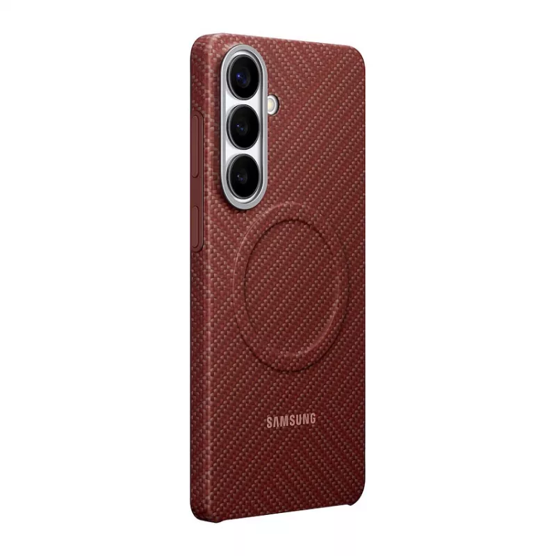 Samsung Carbon Magnet Dėklas Galaxy S26+, Raudonas