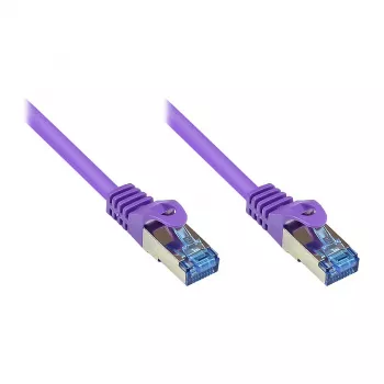 Good Connections Cat.6A pataisos laidas S/FTP HF Violetinis 7,5m