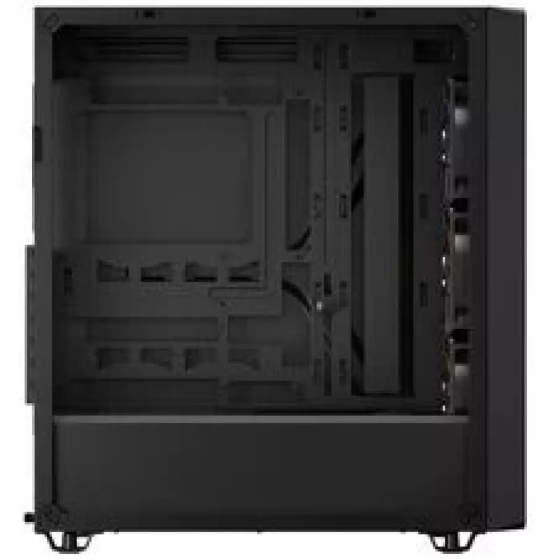 Corsair 3200D RS ARGB vidutinis bokštas našiam kompiuteriui - juodas - ATX