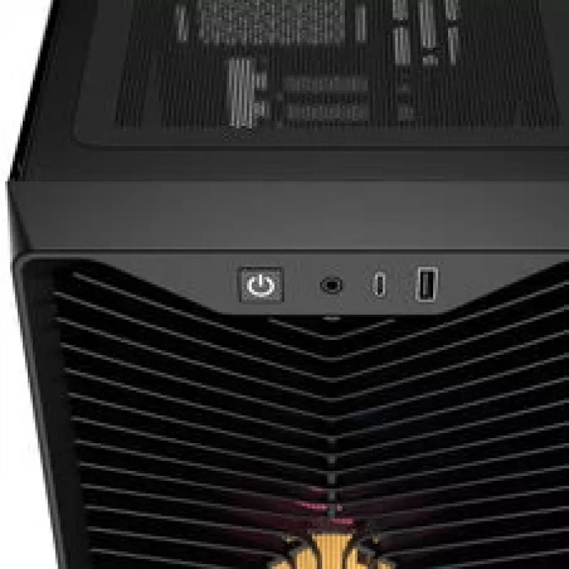 Corsair 3200D RS ARGB vidutinis bokštas našiam kompiuteriui - juodas - ATX
