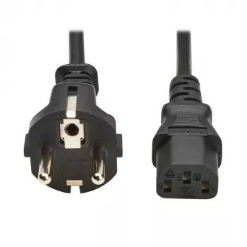 PDU maitinimo laidas C13 į Schuko (Cee 7/7) - 10A 250V H05VV-F 2M