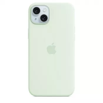Silicone Dėklas su MagSafe Apple iPhone 15 Plus – Silikonas, Mėtų, 6,7 colio iPhone 15 Plus