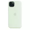 Silicone Dėklas su MagSafe Apple iPhone 15 Plus – Silikonas, Mėtų, 6,7 colio iPhone 15 Plus
