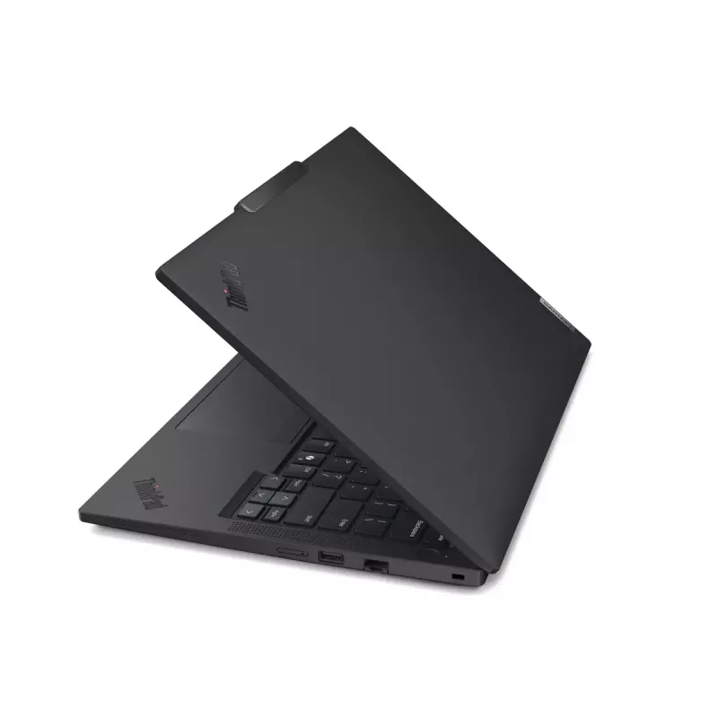 Nešiojamas kompiuteris Lenovo ThinkPad T14 Gen 6 (AMD) – AMD Ryzen AI 5 PRO 340, 14 colių WUXGA, 32 GB DDR5, 512 GB SSD, Windows 11 Pro, juodas