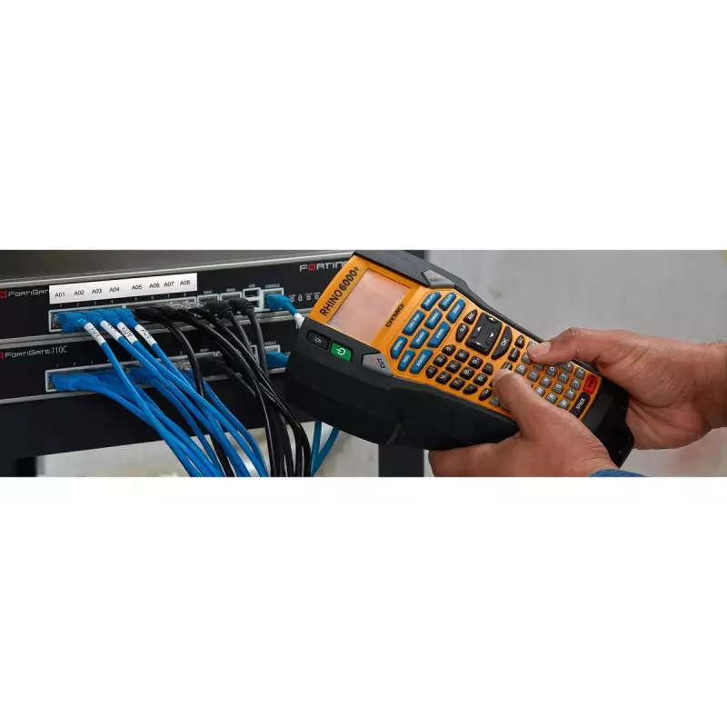 DYMO RHINO 6000+ ABC CASE UK – nešiojamas etikečių spausdintuvas