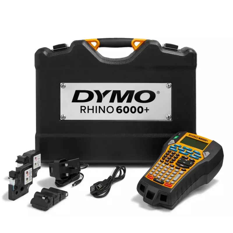DYMO RHINO 6000+ ABC CASE UK – nešiojamas etikečių spausdintuvas