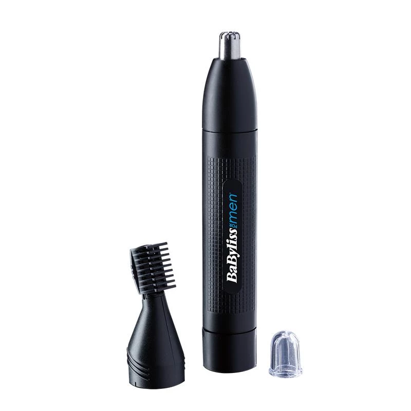 Precizinis trimeris BABYLISS E652E ausims ir nosiai, juodas, AA baterija