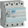 Relė apsauginė nuo nuotėkio Hager CD441J 30 mA 4×40 A AC