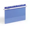 Kabantis aplankas Durable 2561-06 A4 plastikinis mėlynas permatomas